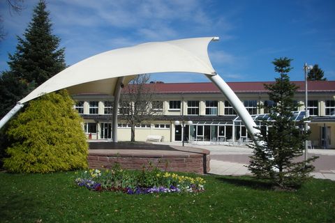 Konzertmuschel mit Terrasse