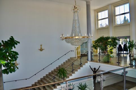 Foyer mit Garderobe