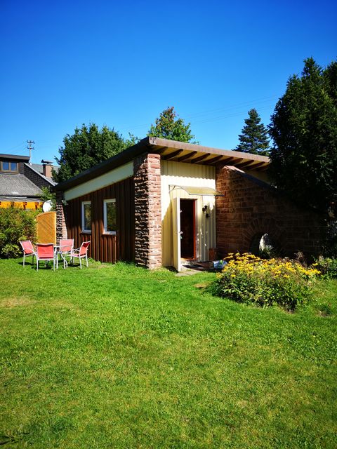 Garten der Ferienwohnung Missenglück