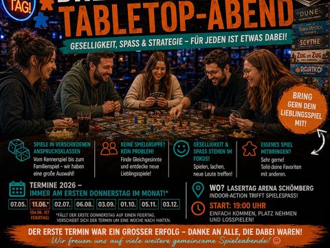 Brettspiel-&Tabletop Abende