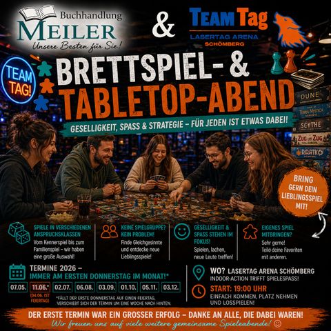 Brettspiel-&Tabletop Abende