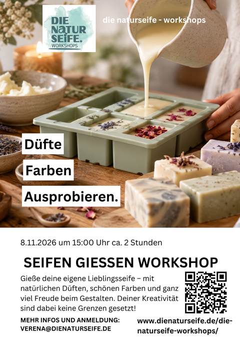 Seifen gießen Workshop
