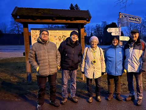 Frühwanderung mit Ralf & Hubert