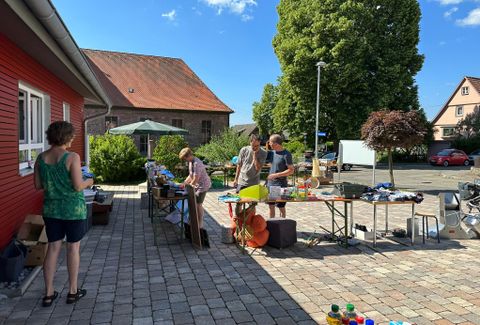 Flohmarktstand